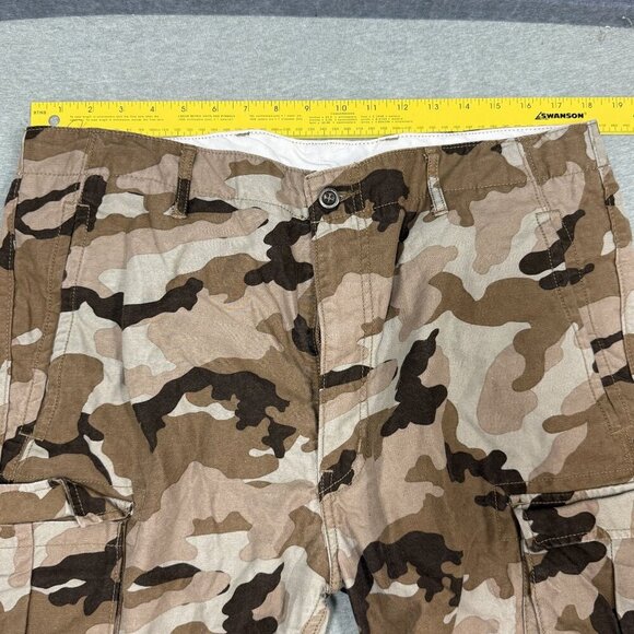 Levis 511 Jeans Mens 36x32 Camouflage Camo Slim Fit Stretch Tapered Pants - Picture 7 of 10